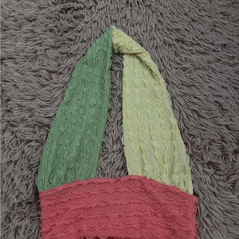 Pull&Bear Multicolor Textured Tank Top